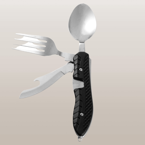 4in1 Easy Cary Travel Cutlery Tool