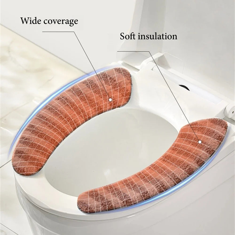 Warm Seat Deluxe Toilet Seat Cover Pad