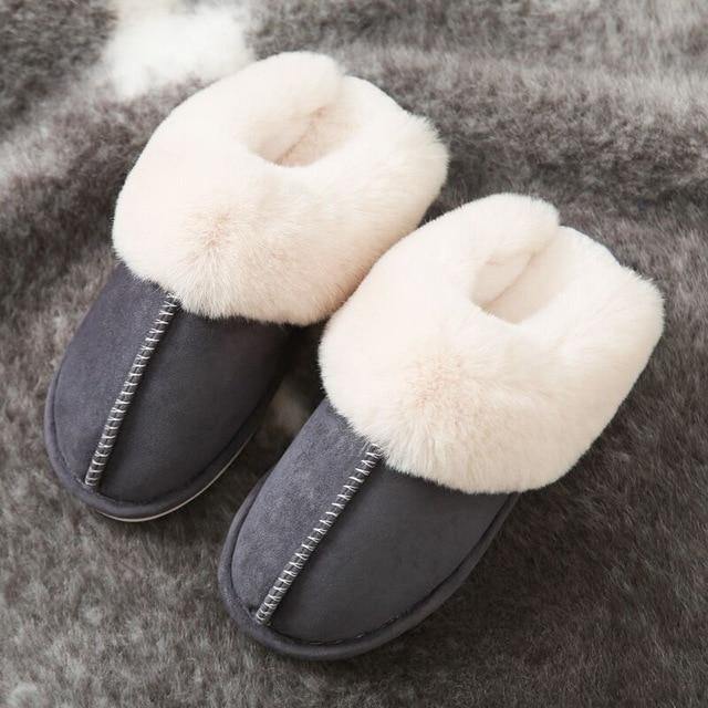 Lightweight Washable Comfy Plush Slippers