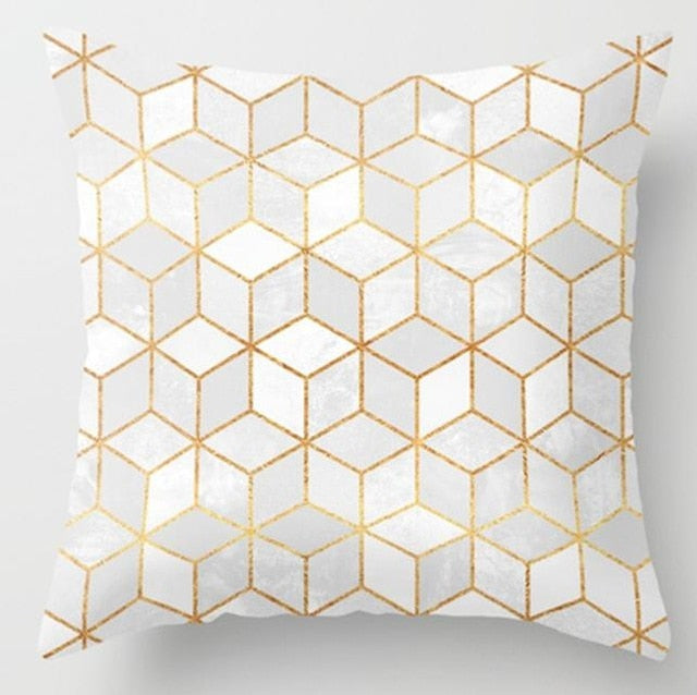 Irregular Triangle Pattern Pillow Cases