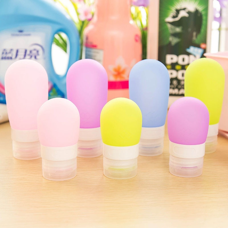 Silicone Travel Lotion Shampoo Bath Container