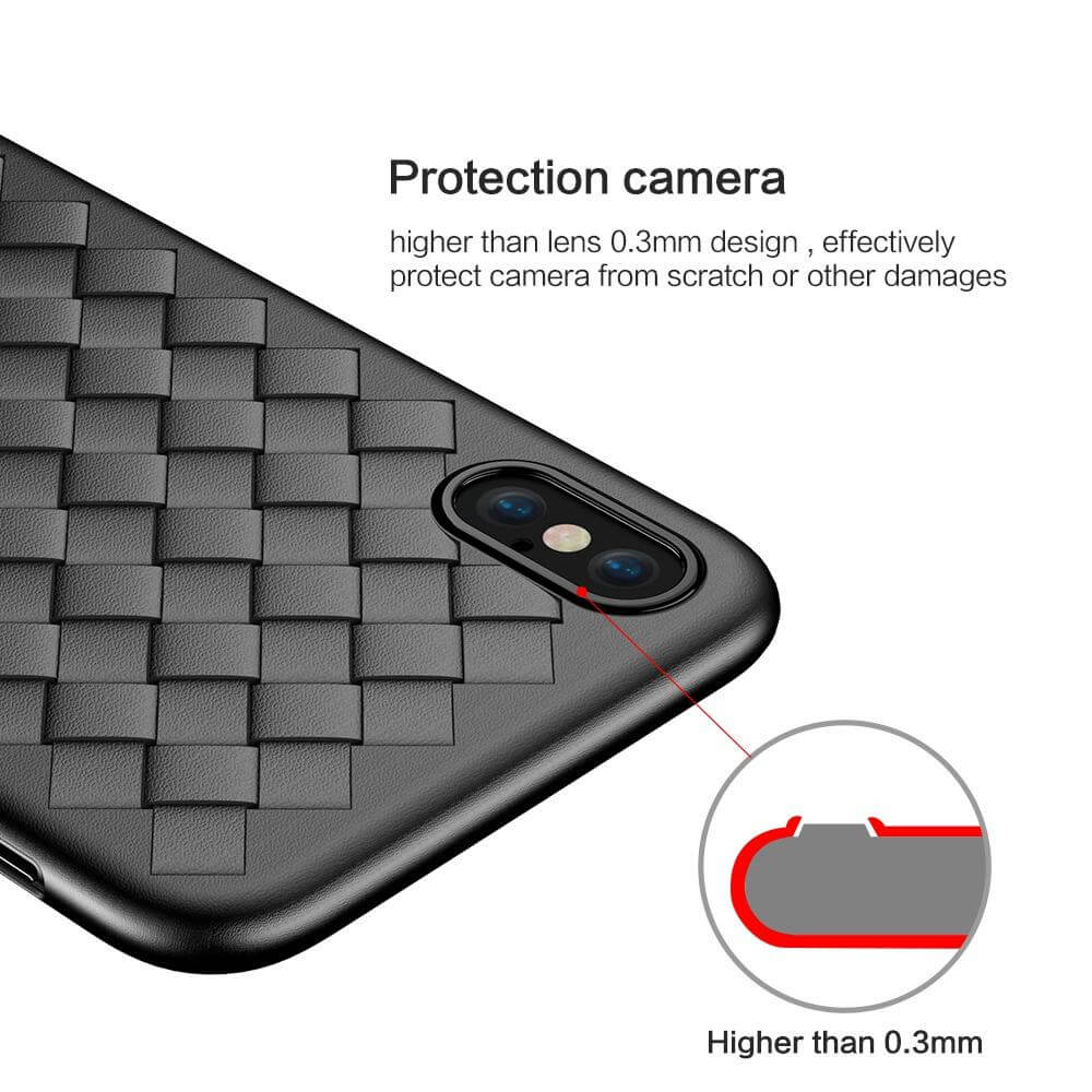 Luxury Ultra Thin Grid Case For Iphone Models