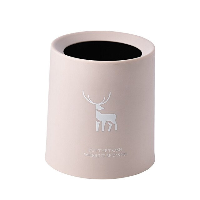 Nordic Desktop Double-Layer Mini Trash Can