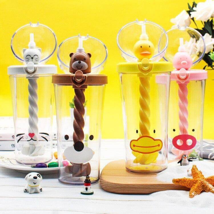 500ML Creative Cartoon Mixing Cup