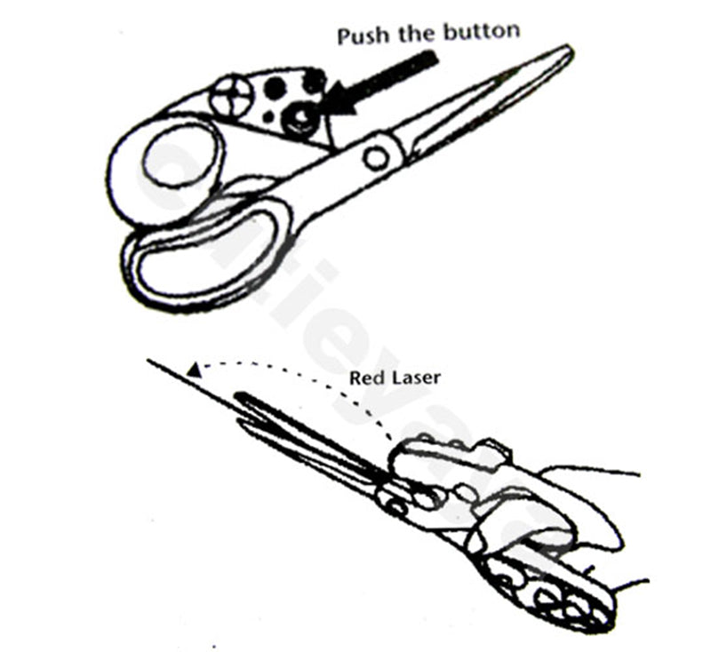 Professional Laser Guided Scissor