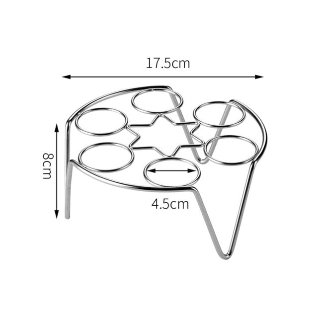 Multifunctional Egg Storage Steamer Rack