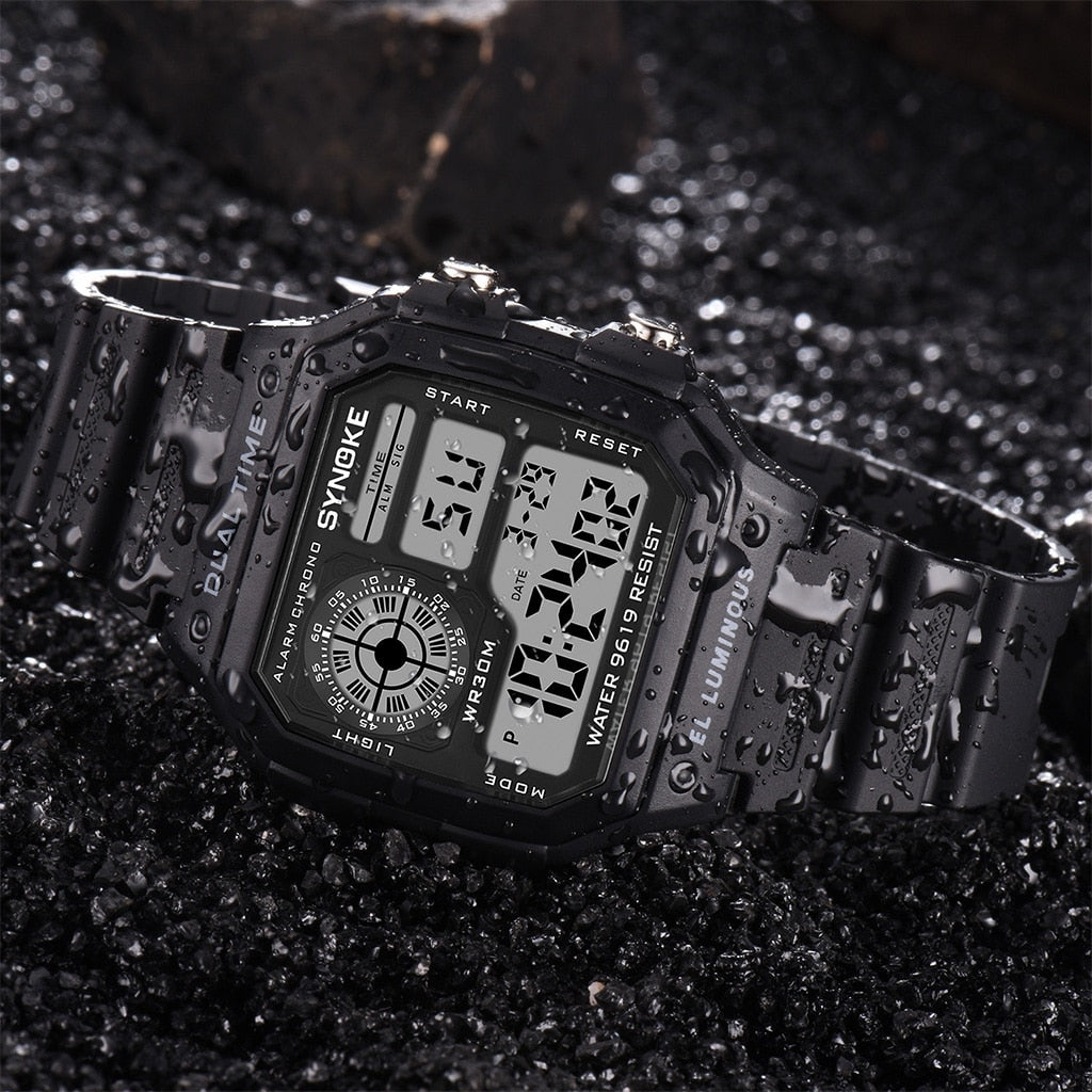 Military Grade Digital Waterproof Chronograph Watch