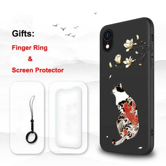 Japanese Art Matte iPhone Cases