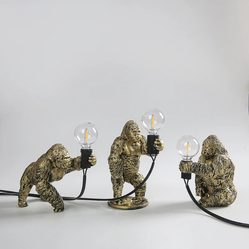 Angry Gorilla Table Night Lamp