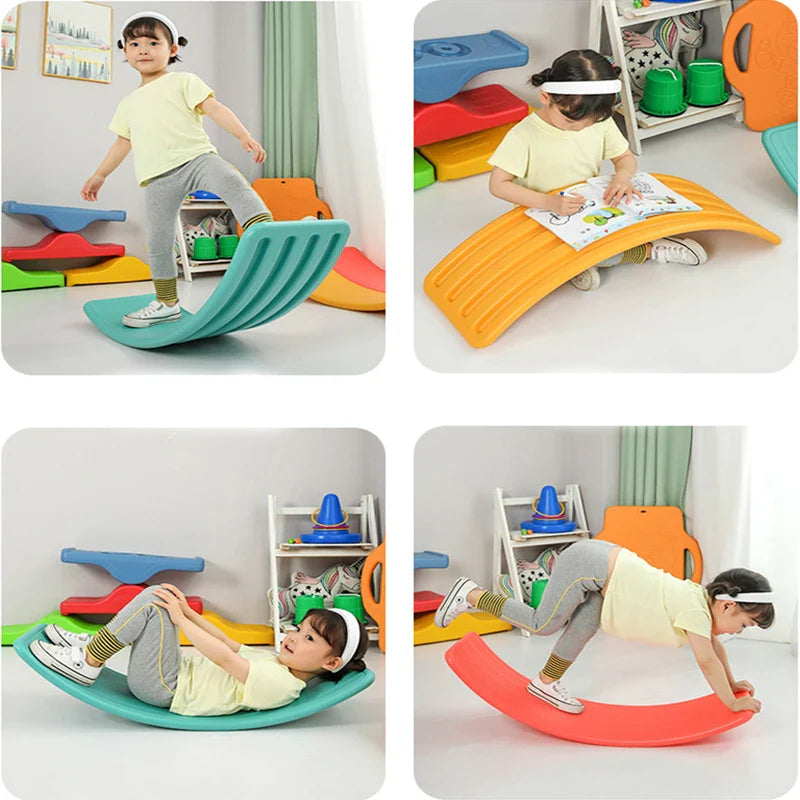 Curved Mini Athlete Balance Toy