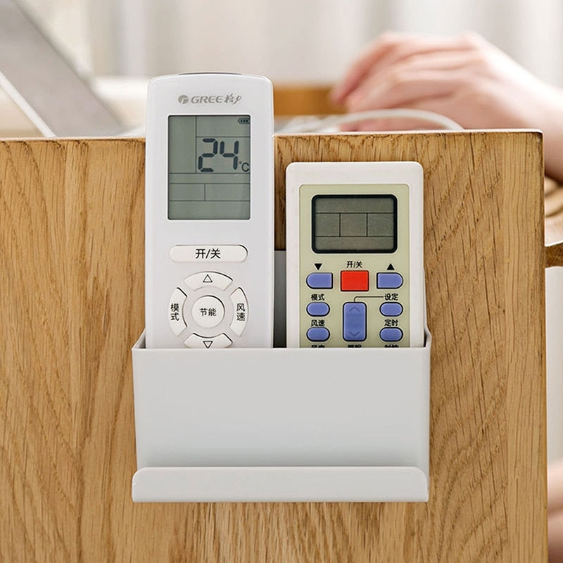 Wall-Mounted Storage Organizer Phone Holder