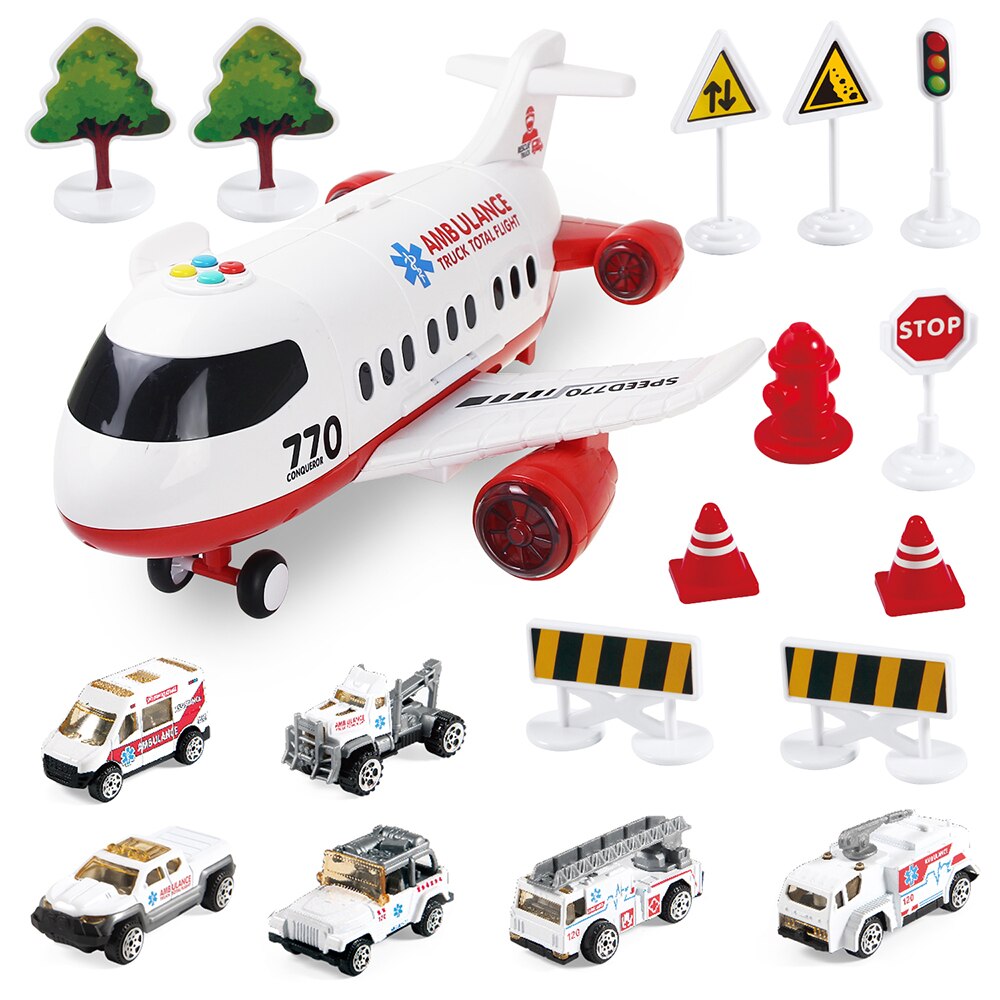 Kids Airplane Flying Wonders Music Toy Set