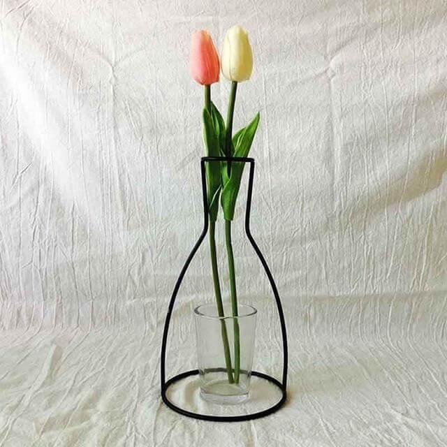 Creative Iron Flower Vase