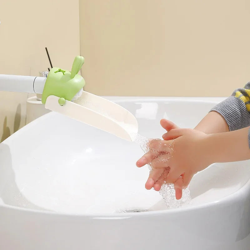 Adorable Bunny Sink Kids Faucet Handle Extender