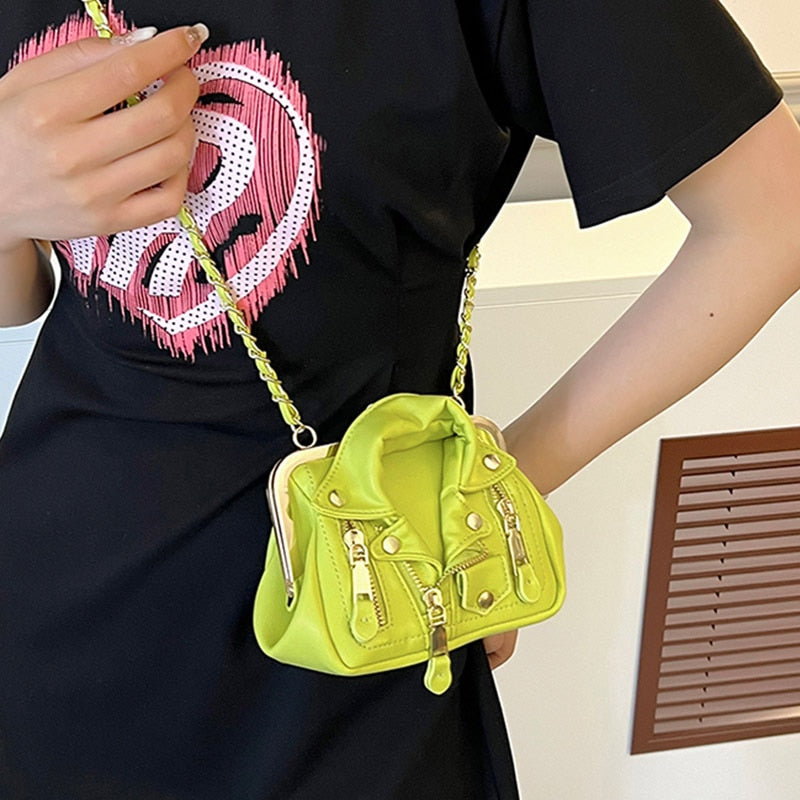 Funky Jacket Design Mini Shoulder Bag