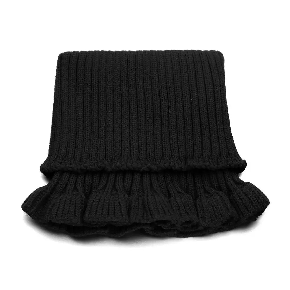 Cozy Knit Detachable Turtleneck Collar Scarf