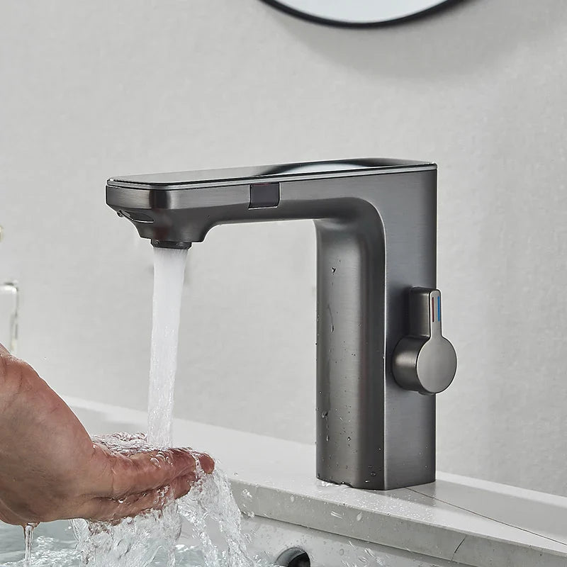 Smart Sensor Energy-Efficient Digital Display Faucet