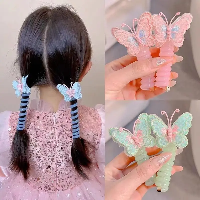 Butterfly Wings Spiral Hair Band