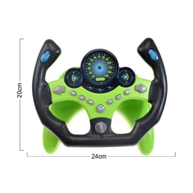 Electric Educational Car Simulation Steering Wheel Toy