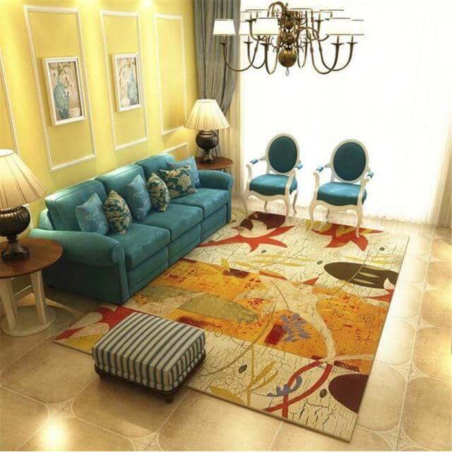 Creative Modern Pastoral Style Soft Carpet for Home