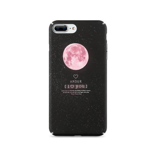 Love Pink Hard iPhone Cases