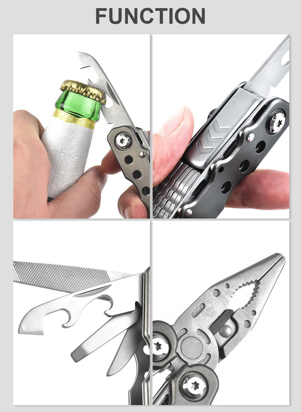 Portable Multitool Wire Cutter Camping Plier