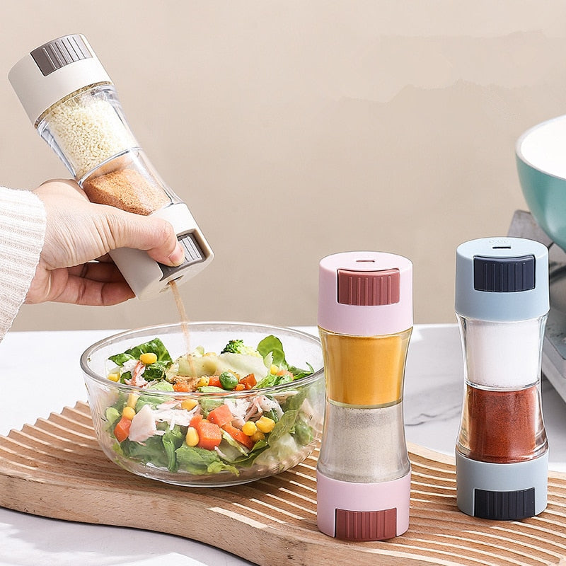 Double Head Sealed Seasoning Saver Dispenser