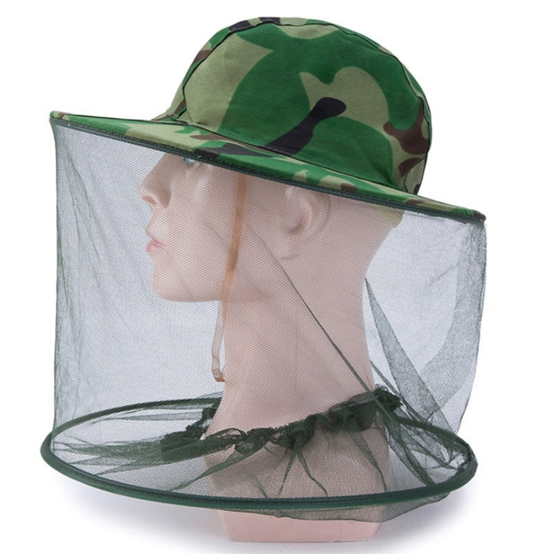 Bug Shield Sun Cover Camping Hat