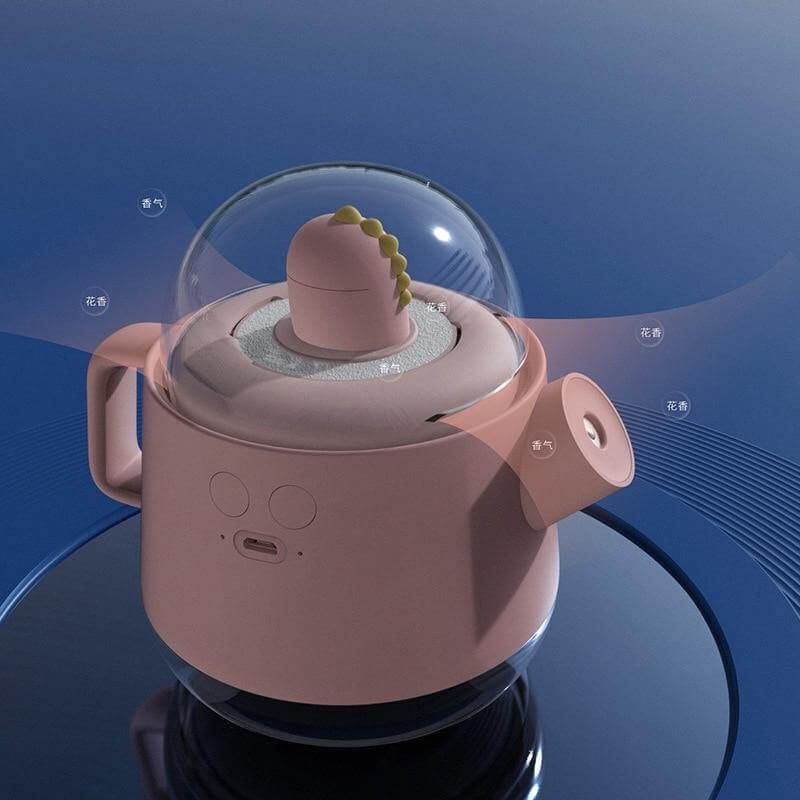 Teapot USB Colorful Air Humidifier Night Light