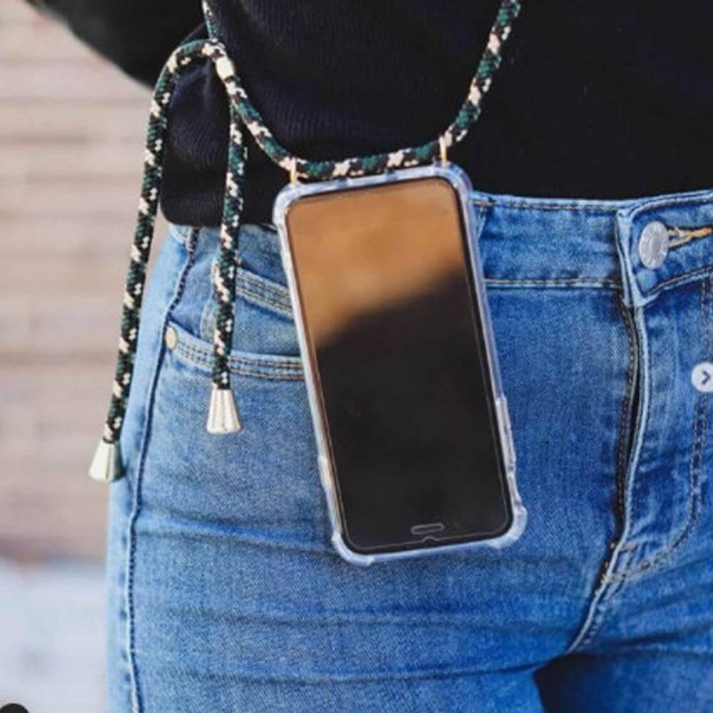 Shoulder Strap iPhone Clear Case