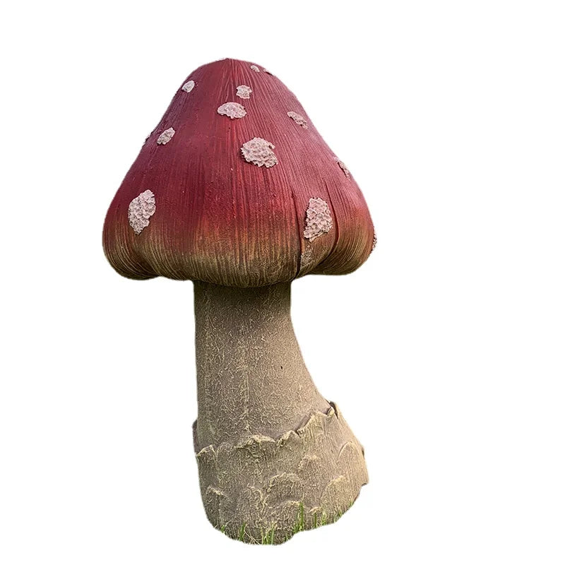 Outdoor Fairy Mushroom Resin Garden Decor