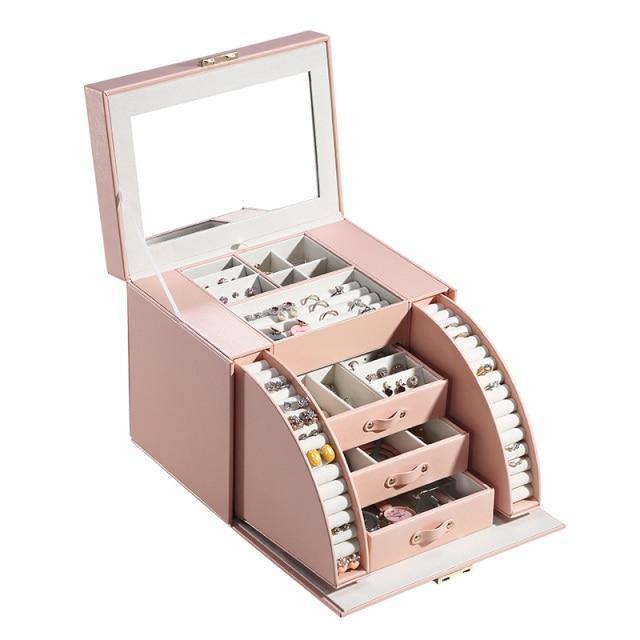 Luxury Large Jewelry Storage Drawer Box