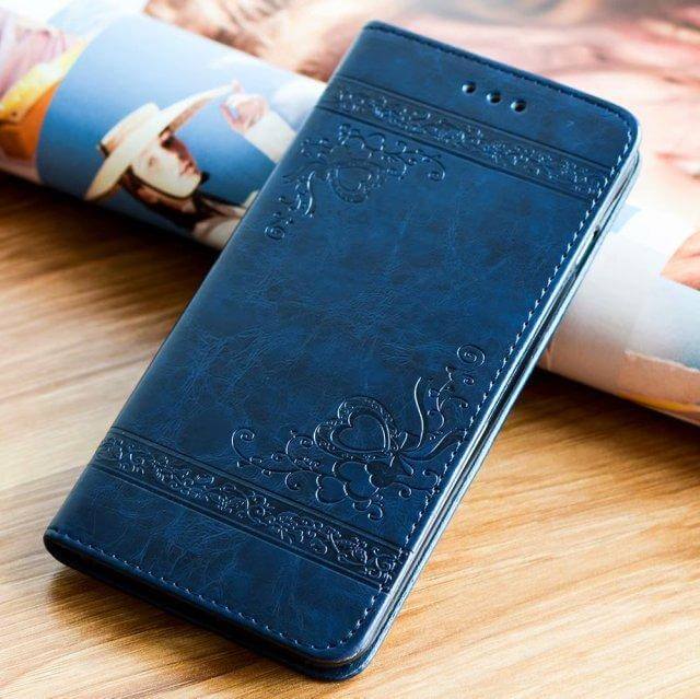 High Quality Leather Flip Cover Wallet Case for Iphone X and Other Models