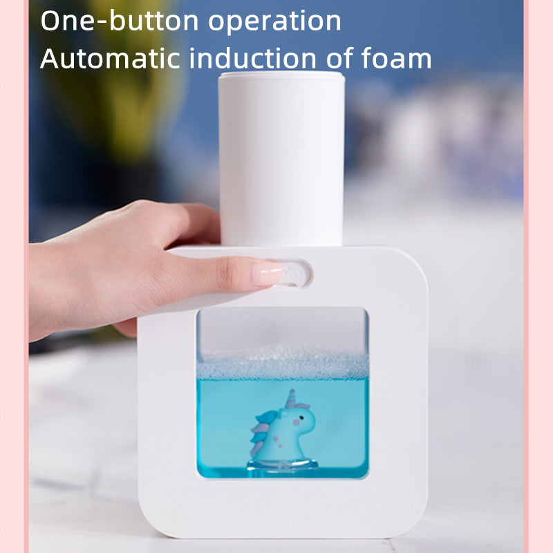 Cute Pet Transparent Automatic Soap Dispenser