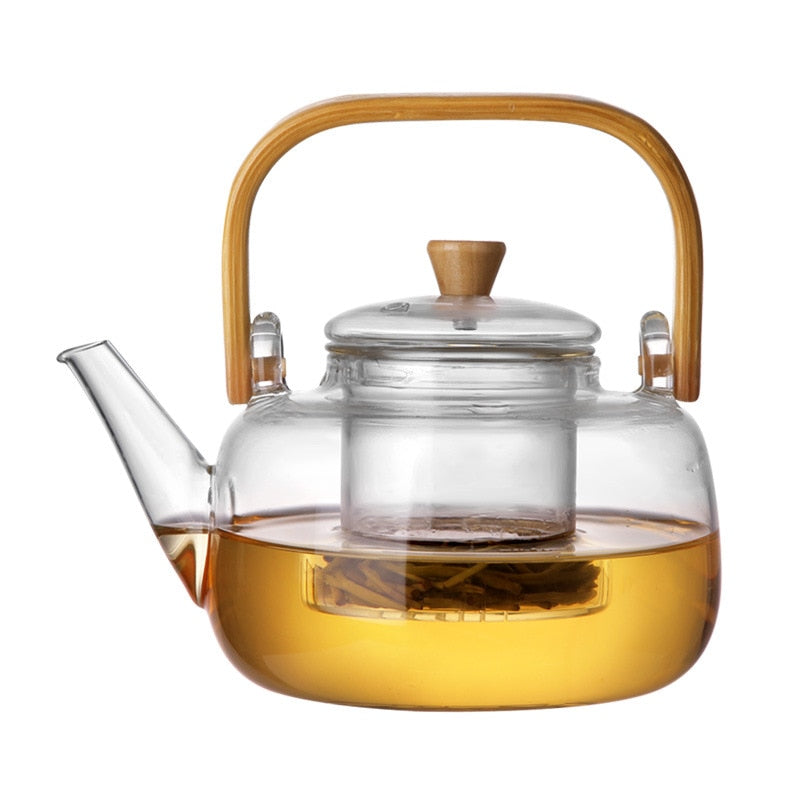 Meditative Eastern Style Heat Resistant Teapot