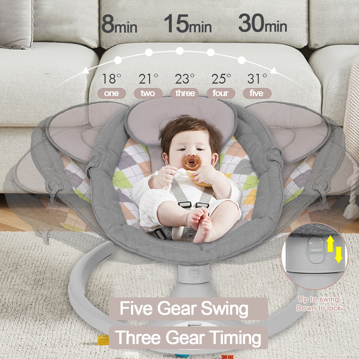 Electric Baby Bouncer Rocking Chair Swing