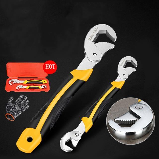 Self-Tightening Universal Adjustable Wrench