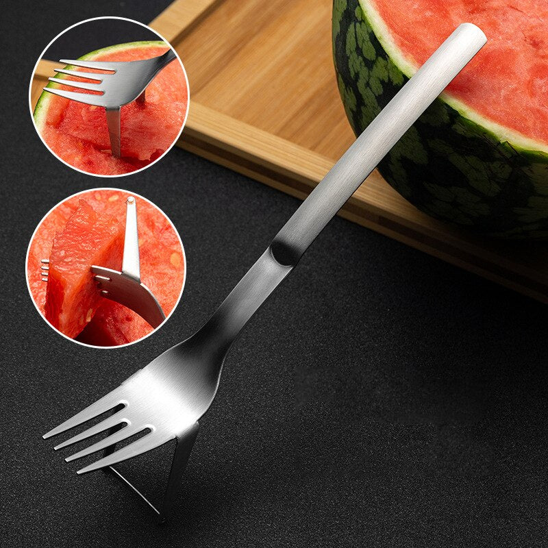 Easy Watermelon Slicer Fork