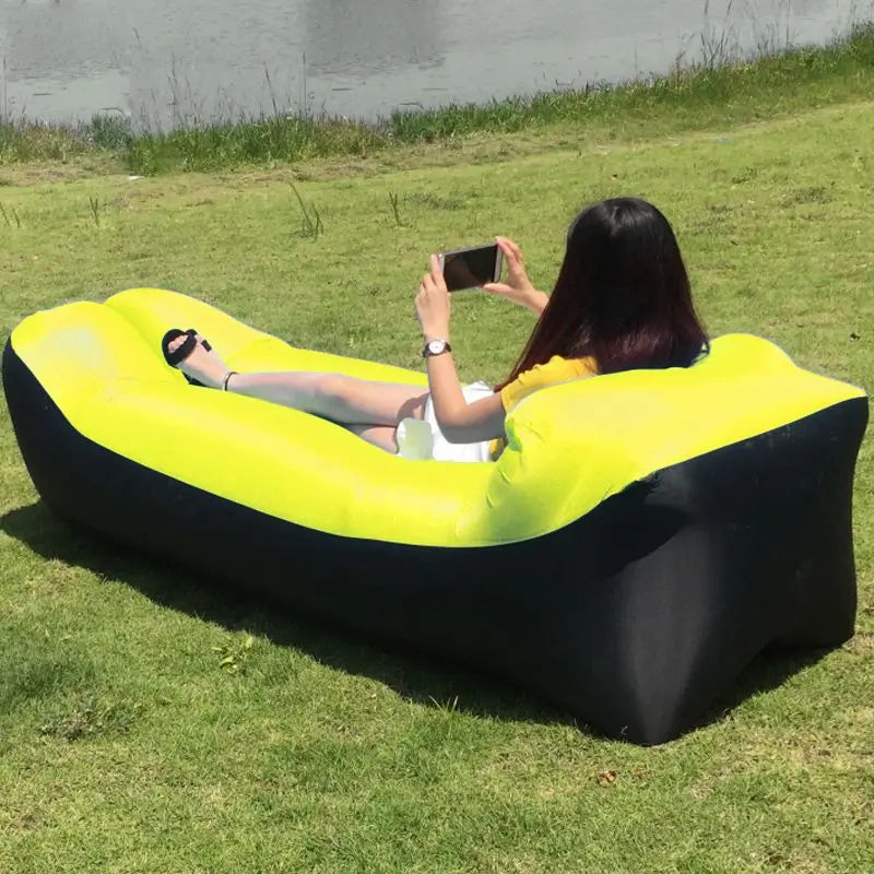 Portable Inflatable Outdoor Air Sofa Bed Lounger