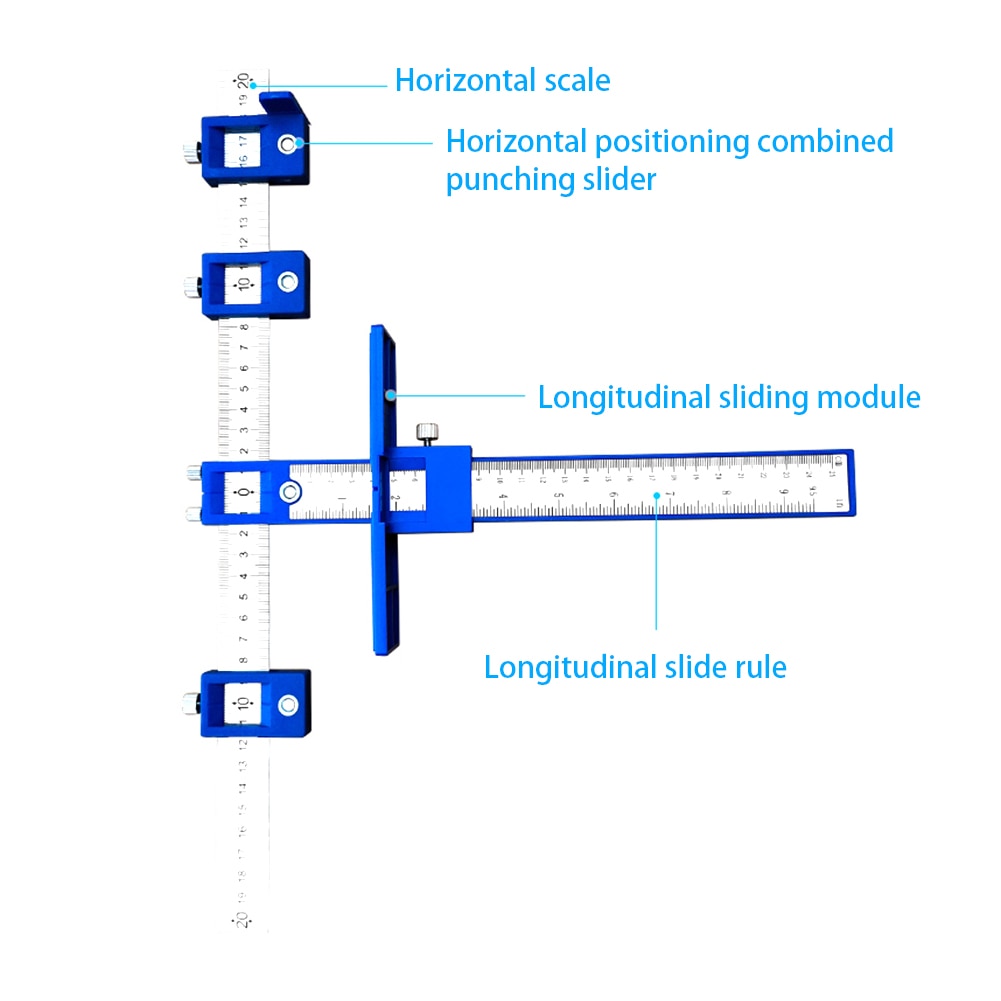 Detachable Wood Drilling Tool Set