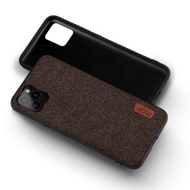 Cotton Cloth Dark iPhone Cases