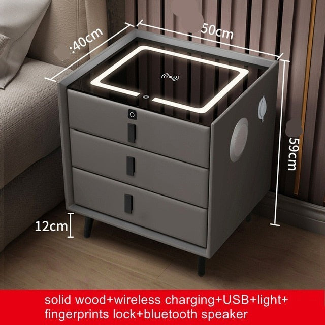 Creative Multifunctional Smart Bedside Speaker Table