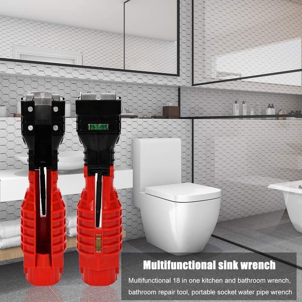 18in1 Foldable Wrench Water Pipe Maintenance Tool