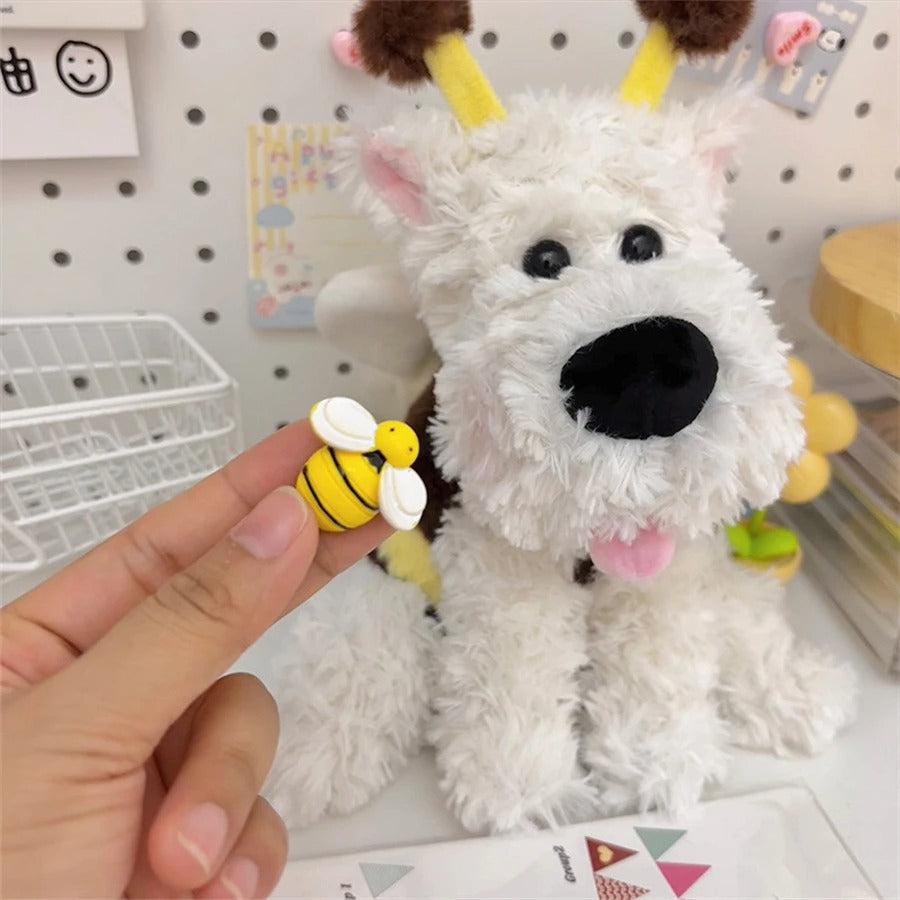 Plush Bumblebee Dog Stuffed Animal Toy