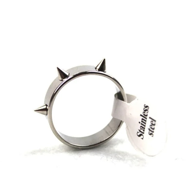 Gothic Style Armor Stainless Steel Self-Defense Ring