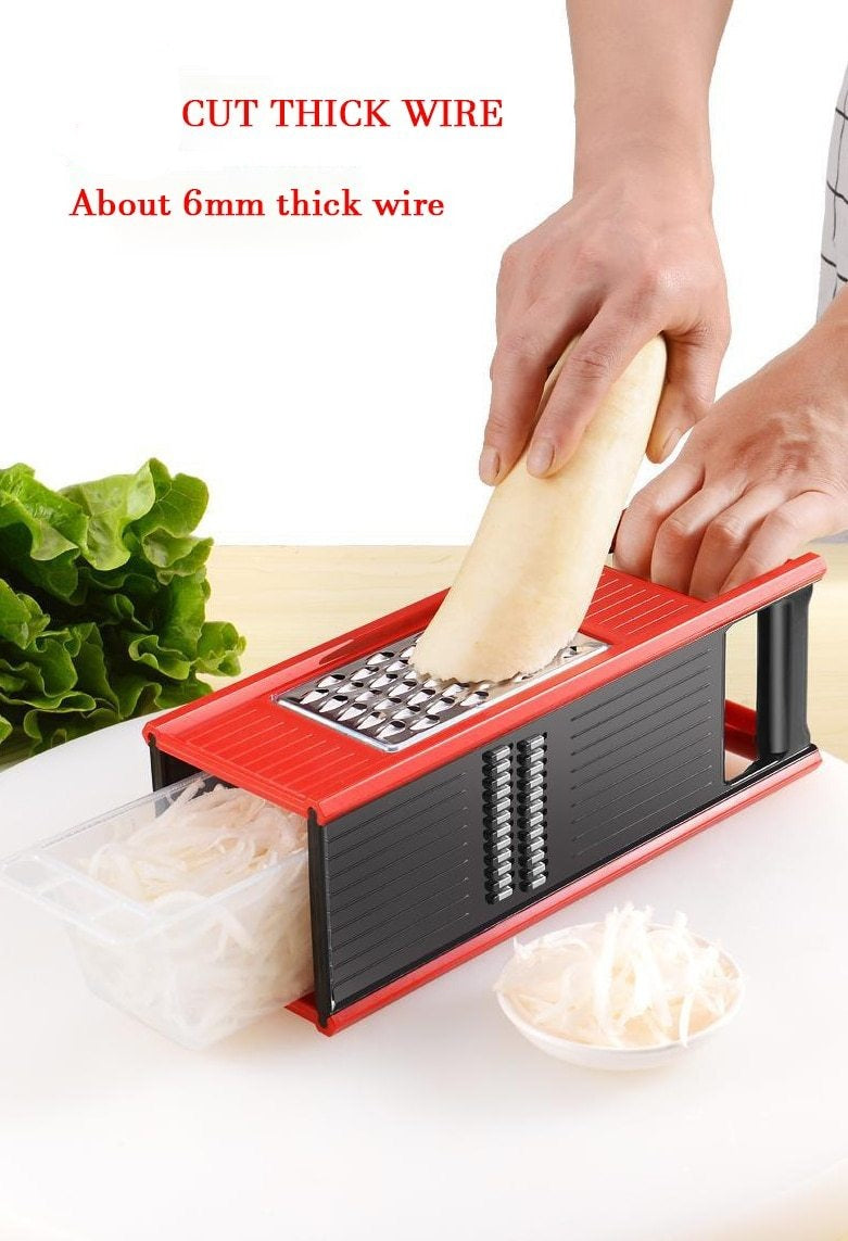 Multifunctional Four-sided Vegetable Grater Slicer