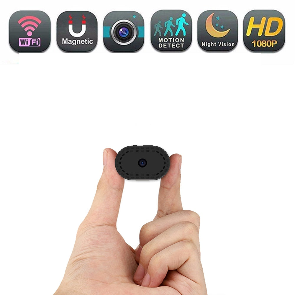 Magnetic Day Night Mini Wireless Cam IP Recorder