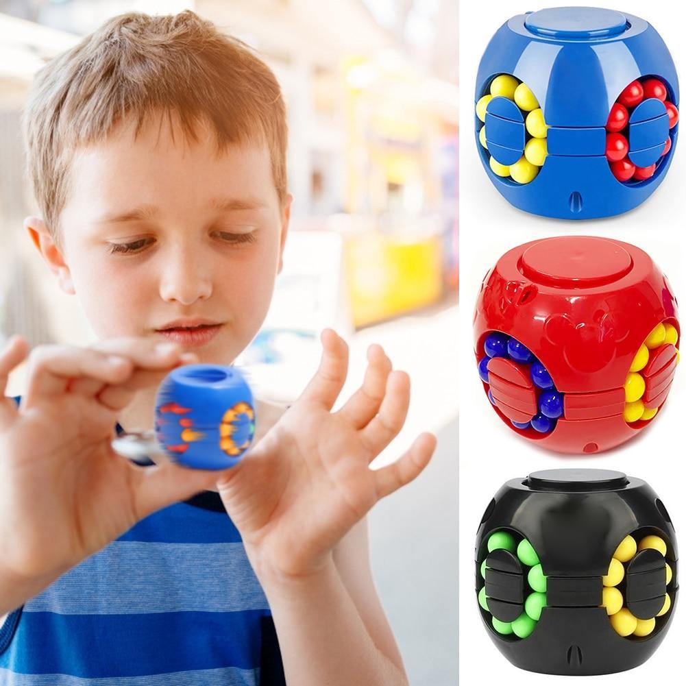 Educational Anti Stress Rotating Cube