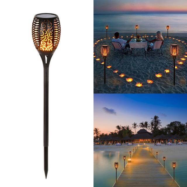 LED Outdoor Flickering Dancing Flames Lights