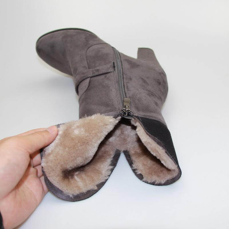 Thick Plush Snow Ankle Boots